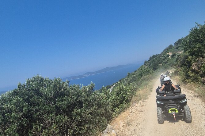 2-Hour Dubrovnik Countryside ATV/Quad Safari with Pickup included - Passing Orašac: quiet village roads before the big historic panorama