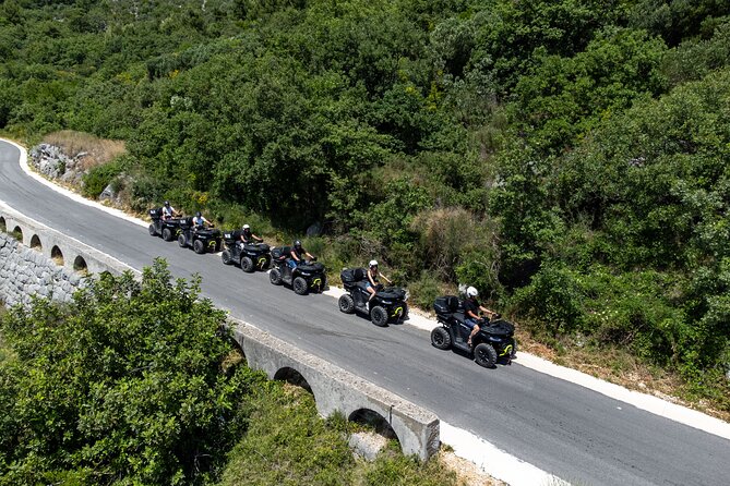 2-Hour Dubrovnik Countryside ATV/Quad Safari with Pickup included - Olive gardens, Gromača, then Ljubač: the end stretch of countryside air