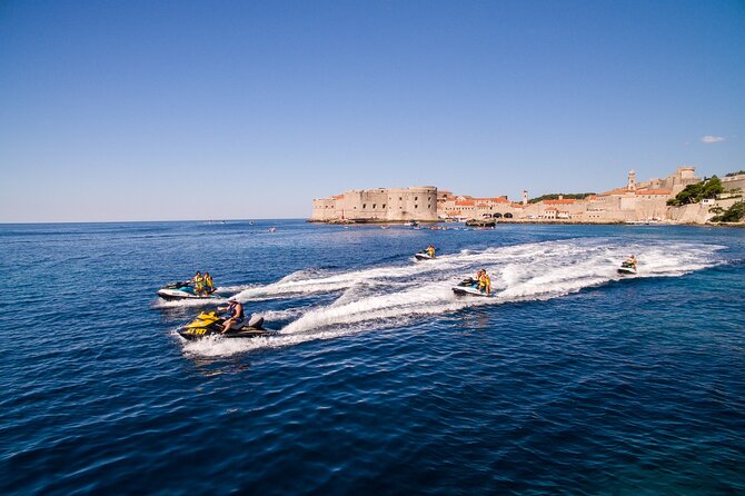 2-Hour Dubrovnik Fun and Exciting Jet Ski Safari Adventure Tour - Cavtat From Sea Level: Medieval Views and Anchored Yachts