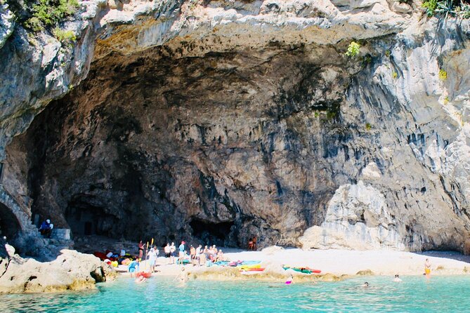 50-minute Panoramic Cruise of Dubrovnik with English Audio Guide - St. Jacob’s Beach and Betina Cave: Where the Coast Gets Interesting