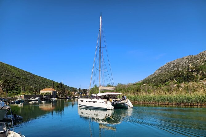 Adventure Sailing 4 Night Dubrovnik Cruise on the Huck Finn Cat - Day 4 Peljesac and Ston: walls built for salt, plus oysters and wine