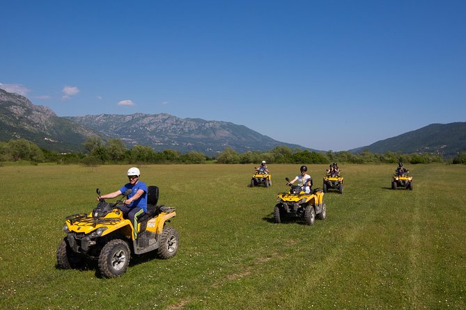 Atv-Quad Safari Kojan Koral with Transport from Dubrovnik - Refreshments at the end: wine, snacks, and a dirty-body victory lap