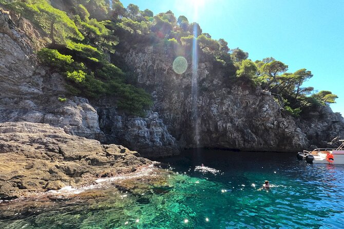 Blue Cave Dubrovnik Speedboat Tour & Lopud Island - Lopud Island and Šunj Beach: Sand, Shallow Water, and Real Relax Time