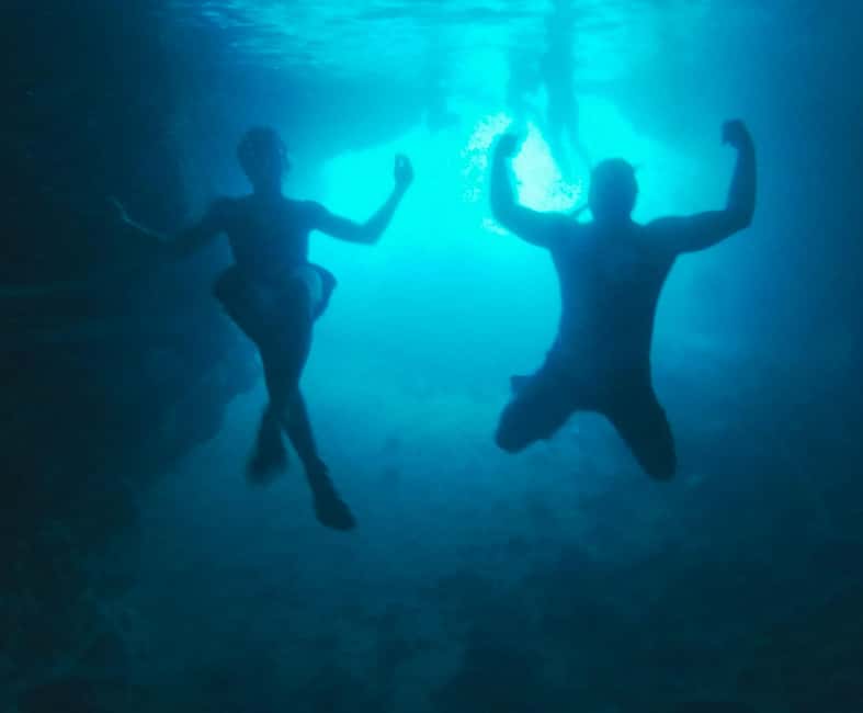 Blue Cave-Green caves-Lopud Sandy beach - tour with drink - Blue Cave on Koločep: the glow happens once you’re in the water