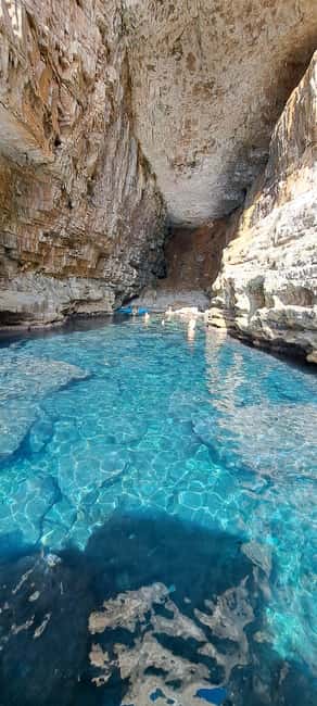 Blue Cave-Green caves-Lopud Sandy beach - tour with drink - Snorkeling that makes sense: gear, life jackets, and how to use them