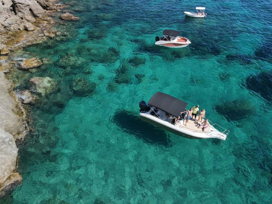 Blue Cave-Green caves-Lopud Sandy beach - tour with drink - Price and value: $74 for caves, gear, and transport time