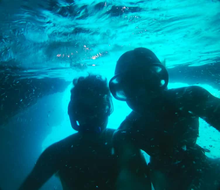 Blue Cave-Green caves-Lopud Sandy beach - tour with drink - Three Green Caves: same concept, a different look