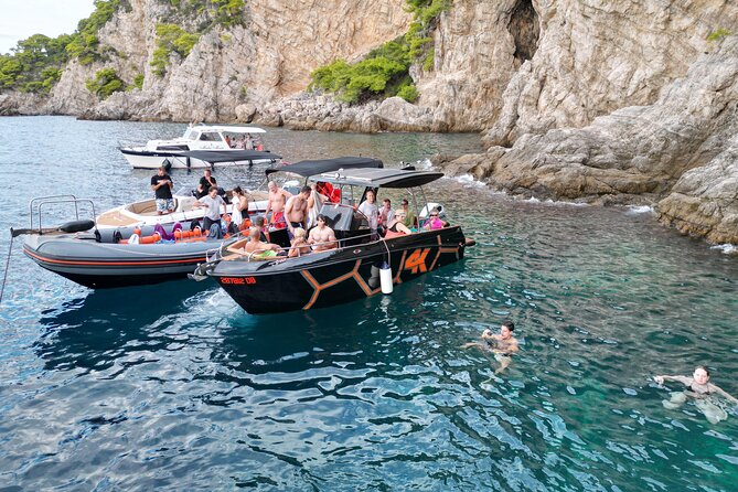 Blue & Green Cave Tour with Elaphite Island Stop from Dubrovnik - Dark Cave and Canyon Cave: the adventure portion