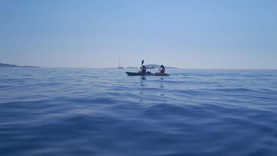 Cavtat: 'Pomalo' Guided Sea Kayaking Tour - The first 30 minutes: safety briefing, then you actually paddle
