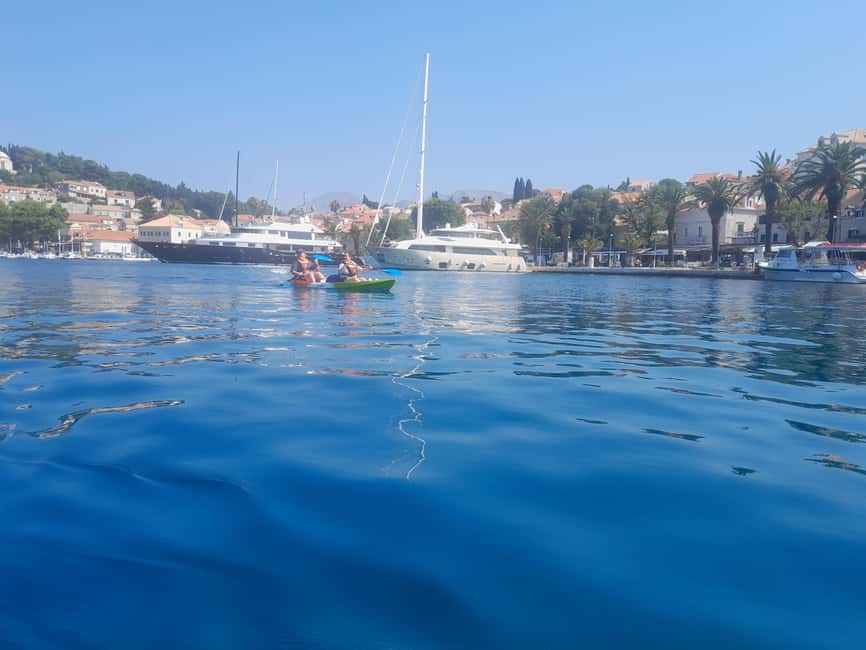Cavtat: 'Pomalo' Guided Sea Kayaking Tour - The swim stop: cooling off, and how to make it comfortable