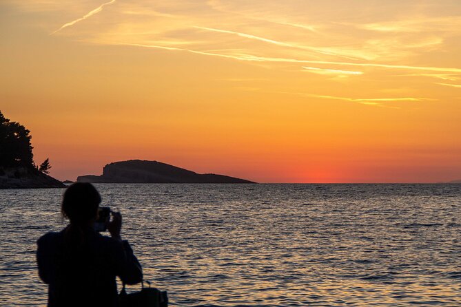 Cavtat Sunset Cruise with Cold Platter & Drinks - Golden hour from Cavtat’s side streets of the sea