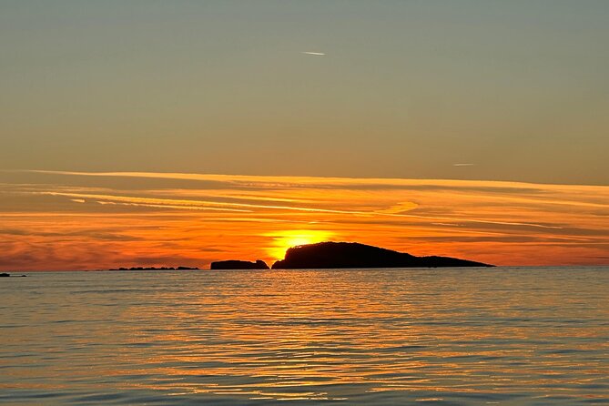 Cavtat Sunset Escape Romantic Cruise and Free Flowing Drinks - Bobara Island: Rugged Green Meets Bright Water