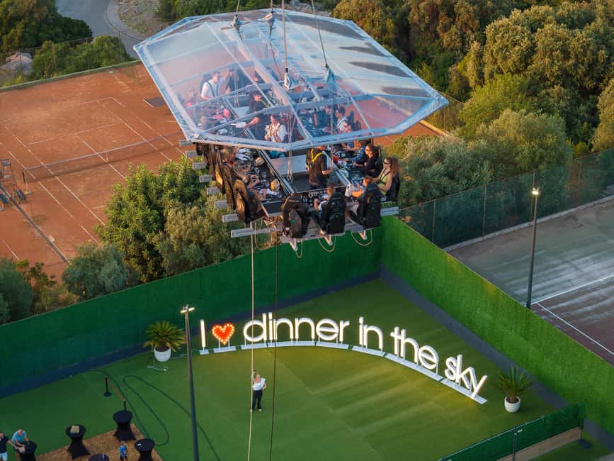 Dinner in the Sky Dubrovnik - Food and Wine: What Unlimited Actually Means