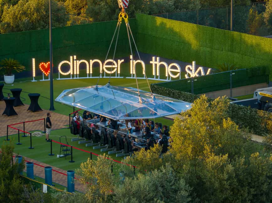 Dinner in the Sky Dubrovnik - The Photo Moment: How to Get Pictures Without Stress