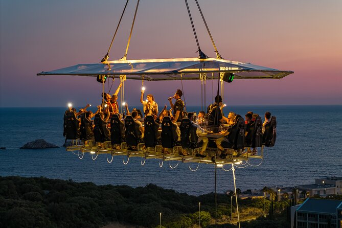 Dinner in the Sky Dubrovnik - Dine 50m above ground - Choose your meal: Panorama Lunch vs Sunset Dinner vs the Croatia tasting