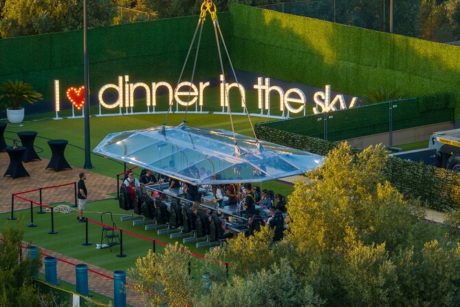 Dinner in the Sky Dubrovnik - Dine 50m above ground - What you actually do up there: the 2-hour flow