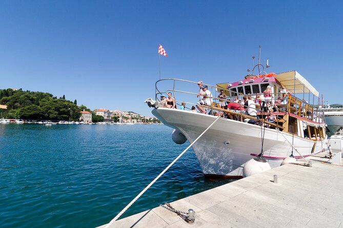 Dubrovnik: 3 Islands Boat Tour with Lunch & drinks(FR, ES, EN) - Lopud: 3 Hours of Beaches, Churches, and the Temple of Sun