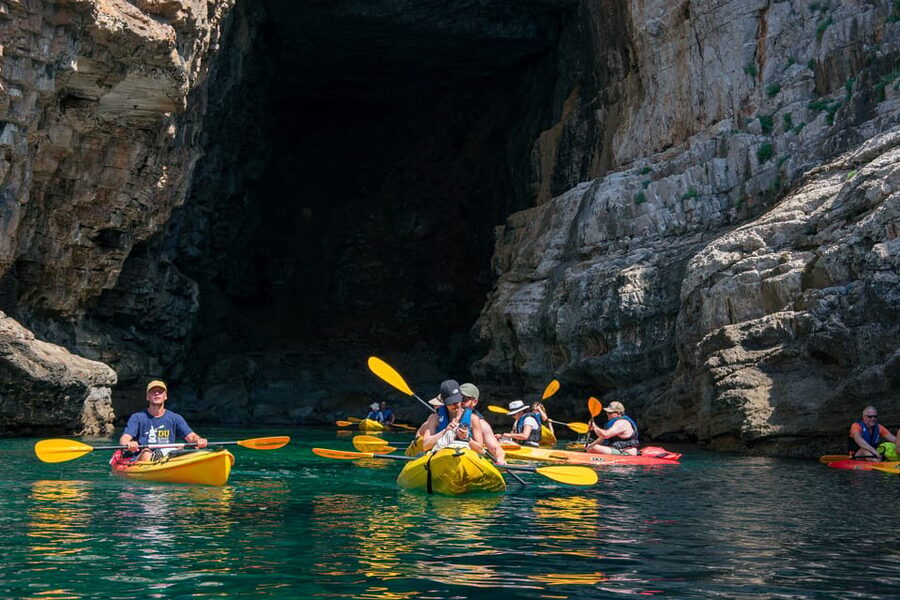 Dubrovnik: Afternoon Kayaking and Snorkeling Tour - Learning to paddle in a double kayak (no experience needed)