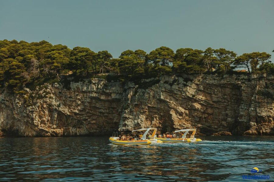 Dubrovnik: Blue Cave Afternoon Speedboat Tour with Drinks - Lokrum Island: wine views and optional cliff-jump adrenaline