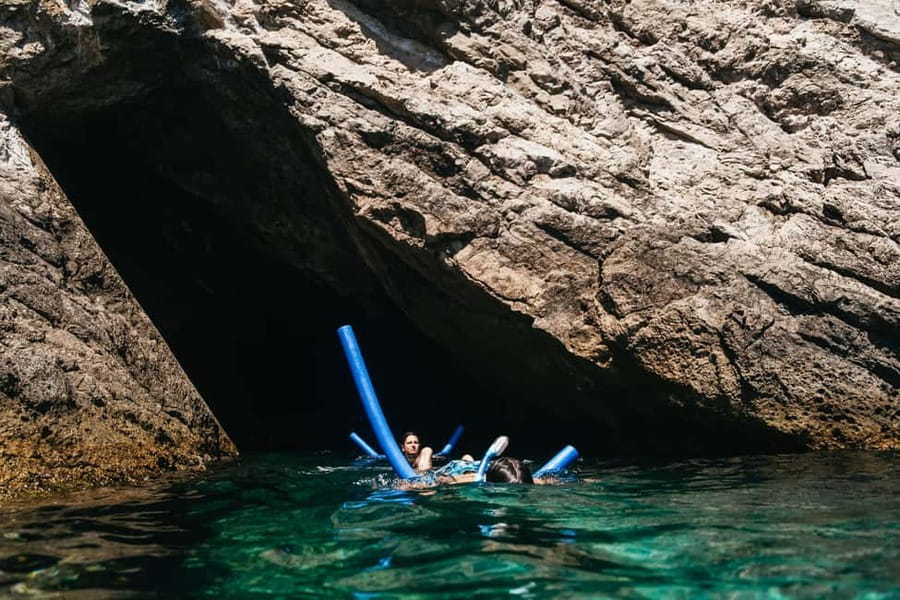 Dubrovnik: Blue Cave and Elafit Small Group Boat Exploration - Three caves (Green Cave stops): swimming that feels like a mini route