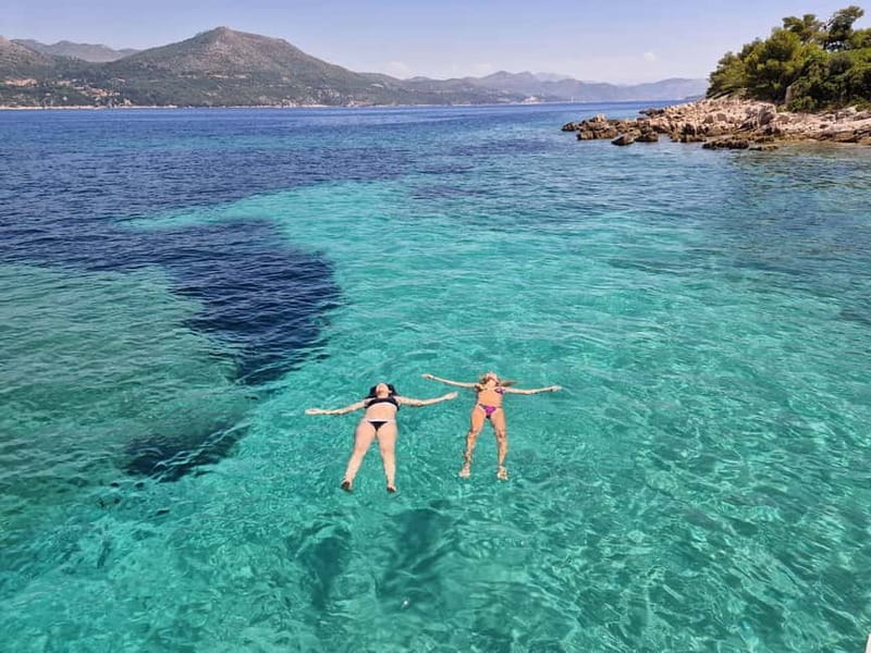 Dubrovnik: Blue Cave, Green Cave & Sunj Beach Speedboat Tour - Blue Cave swim at Koločep: the light show is real