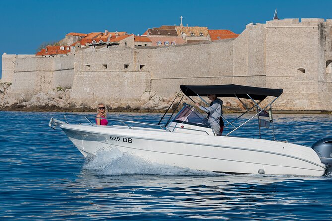 Dubrovnik boat mixed fun tour - Koločep Island: The First Island Stop, Then Blue Cave Snorkel