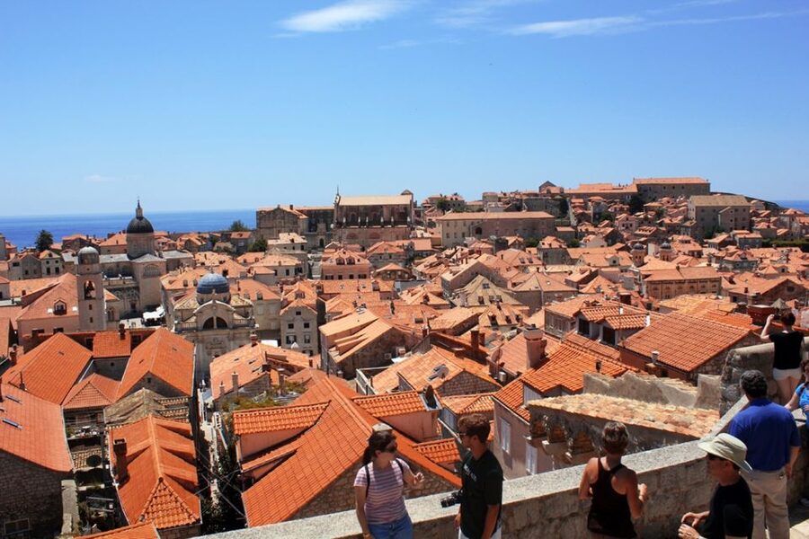 Dubrovnik City Walls Walking Tour - Walking the full ramparts: more than a mile and a half above the Adriatic