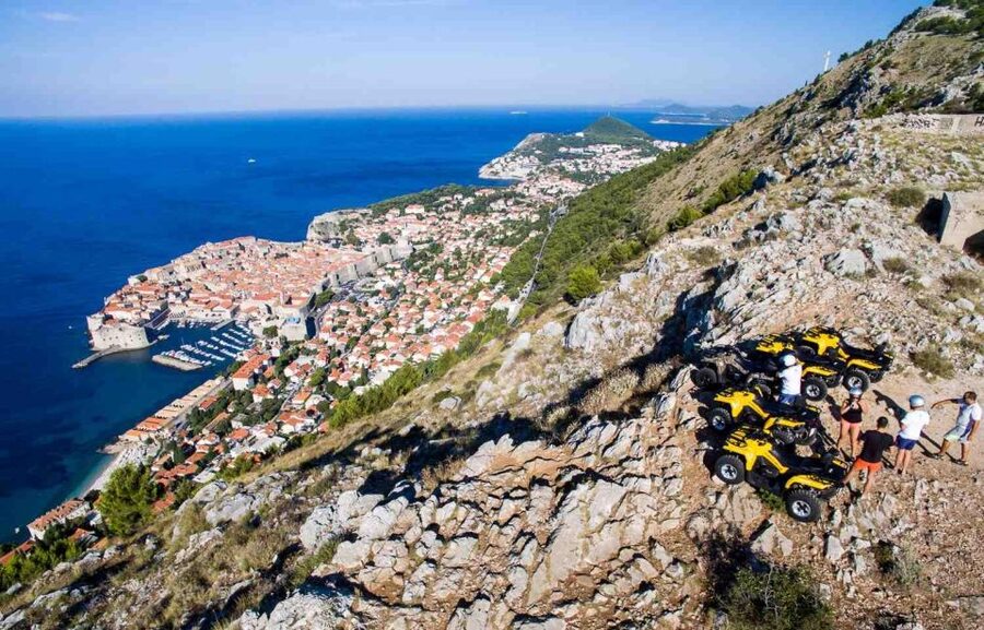 Dubrovnik: Countryside Guided ATV Tour & Tavern Refreshments - Srd Hill panoramas: Old Town, Adriatic, and Elaphite Islands