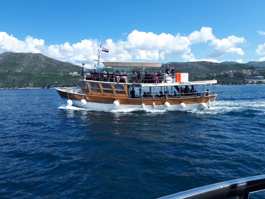 Dubrovnik: Elaphiti Islands Boat Cruise with Lunch & Drinks - Getting to Lapadska Obala: Boats Bobara and Mara, With Optional Pickup