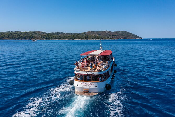 Dubrovnik: Elaphiti Islands Full-Day Cruise with Lunch - Onboard comfort: shade, restrooms, WiFi, and the drinks that keep it fun
