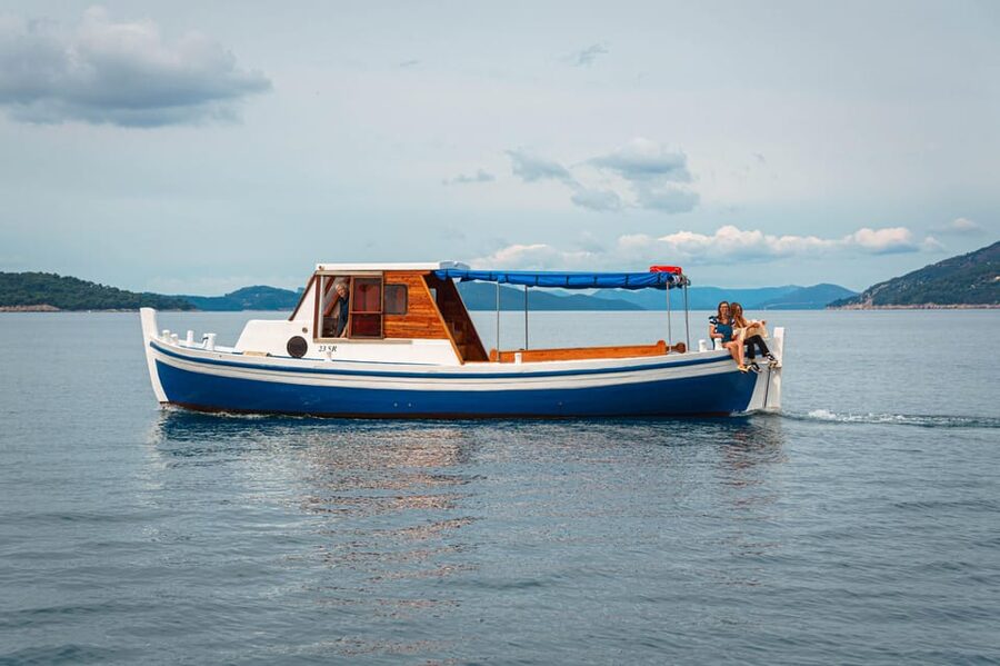 Dubrovnik: Full-Day Blue Cave & Elaphiti Islands Boat Tour - Lopud: Sandy beach time, monastery area, and easy relaxation