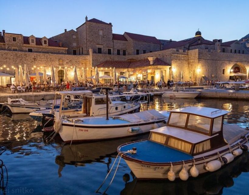 Dubrovnik: Golden Hour Sunset Cruise - From Old City Port to the City Walls: panoramic views from the water
