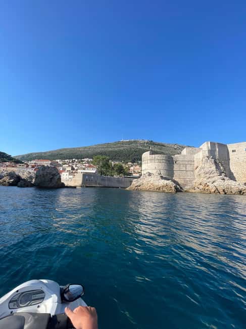 Dubrovnik: Guided Jet Ski Tour - The Ride Route: City Walls, Old Port, Lokrum, and Lovrijenac