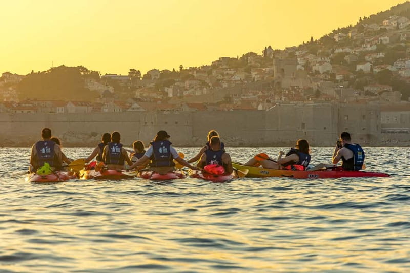 Dubrovnik: Guided Sunset Sea Kayaking Tour with Wine - Why Kayaking Dubrovnik Walls Beats Walking