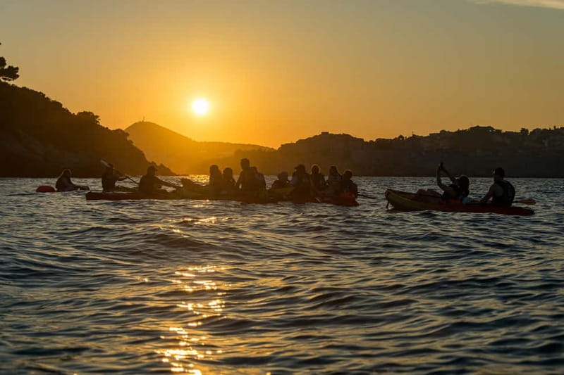 Dubrovnik: Guided Sunset Sea Kayaking Tour with Wine - Tour Stop 3: Lokrum Island Views and the Rhythm of Paddling