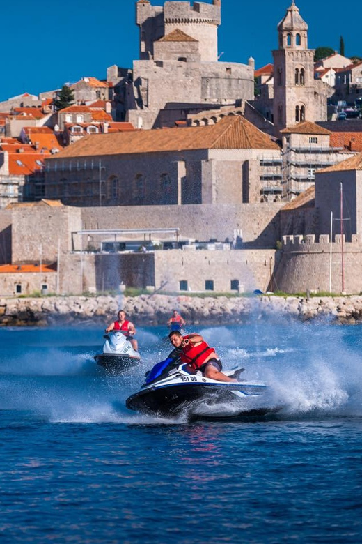 Dubrovnik: Jet Ski Tour - Dubrovnik City Walls From the Waterline: The Big Payoff
