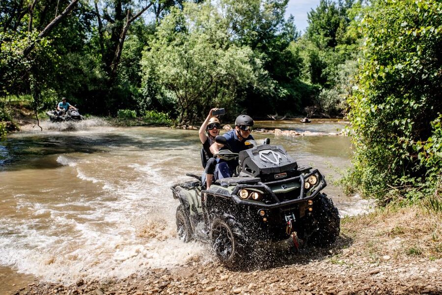 Dubrovnik: Kojan Koral ATV Quad Safari with transport - Hydrographic reserve sections and the geomorphological rock areas