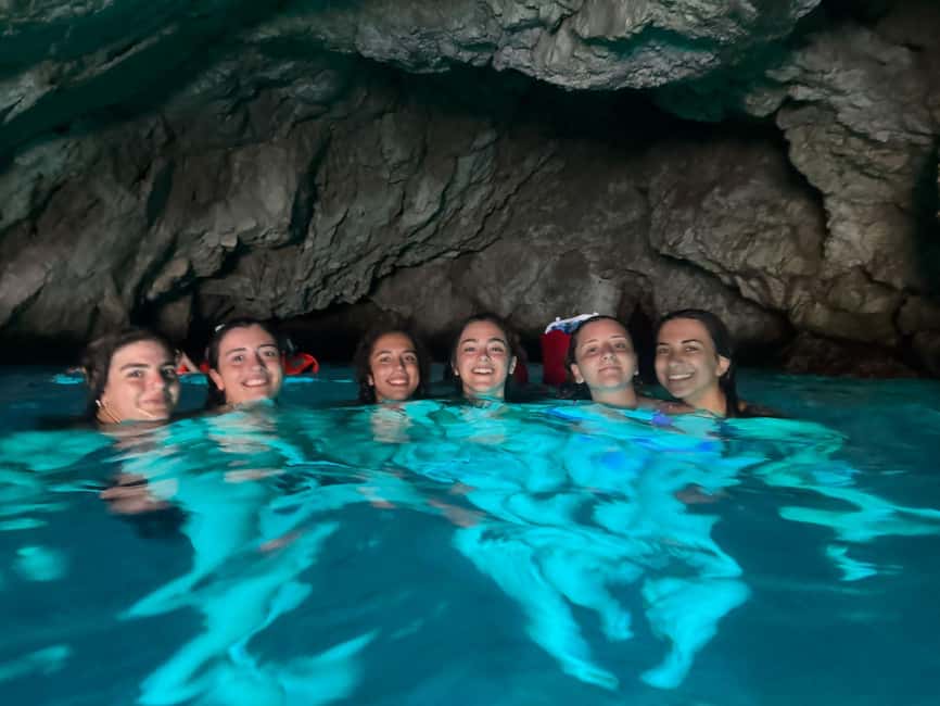Dubrovnik (Marina Frapa): 7 Caves Tour (4h) + Drinks&Snorkel - Spilja Cave Photo Stop and the Return to Marina Frapa