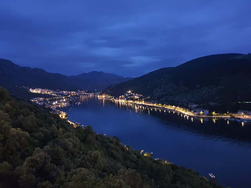 Dubrovnik Night Drive: Lights of the Adriatic - Dubrovnik Bridge at night: reflections, silhouette, and the best first photo stop