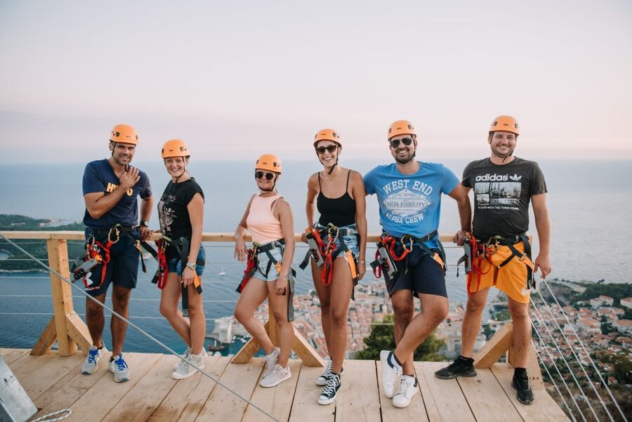 Dubrovnik: Panorama Zipline Tour - Safety Briefing and Training: you’re set up to succeed