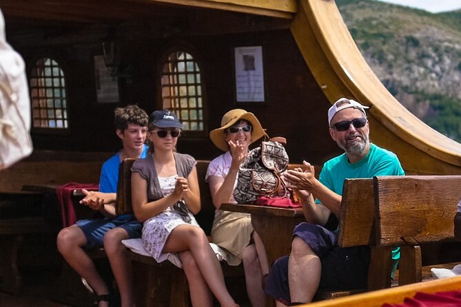 Dubrovnik Panoramic Cruise on a Wooden Galleon with a Live Show - City Walls from the sea: Fort Lovrijenac and the views that make it click