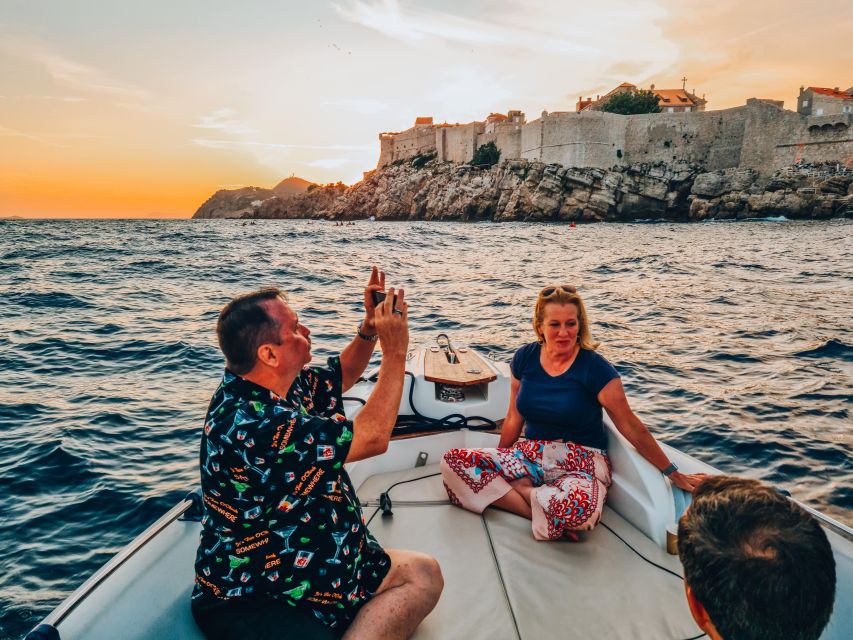 Dubrovnik: Private Boat Cruise at Sunset with Champagne - Price in Context: Is $382 for Up to 3 Good Value?