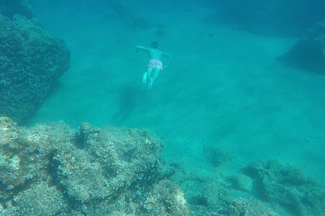 Dubrovnik: Private Boat Island tour with pickup - Stop 3: Three Green Caves on Koločep (Swim in Shallow Water)