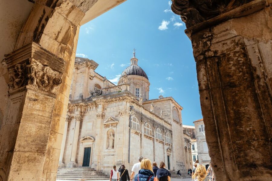 Dubrovnik: Private Family Friendly City Tour with Guide - Rector’s Palace and Pile Gate views from the outside