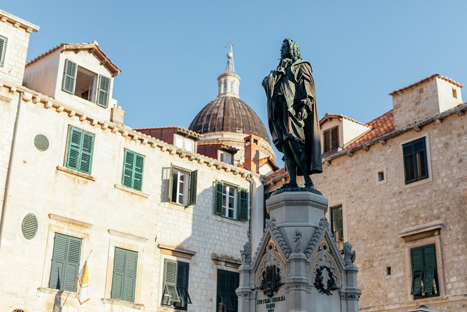 Dubrovnik's History with a Local: the Homeland War Stories Private Tour - Luza Square and the 5,000 Grenades Moment