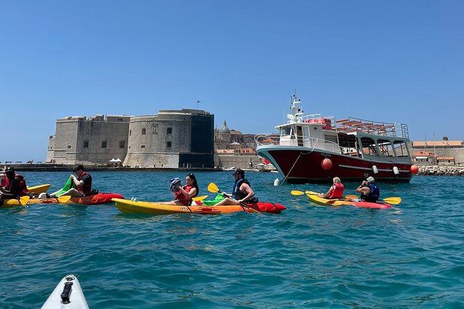 Dubrovnik: Sea Kayaking & Snorkeling - Betina Cave Beach Break: Snack Time and Snorkeling With a Mask