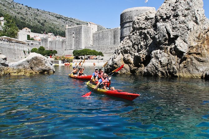 Dubrovnik: Sea Kayaking & Snorkeling Tour - From Pile to the Old Town Walls: how the tour starts