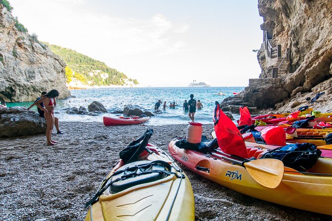 Dubrovnik Sea Kayaking Sunset Paddle - Price and value: $45.97 for guided gear, snorkeling, and a sunset finish