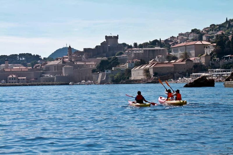 Dubrovnik: Sunset Sea Kayaking Tour - Wine and the Brsalje ul. 2 photo stop: worth it, but not for everyone