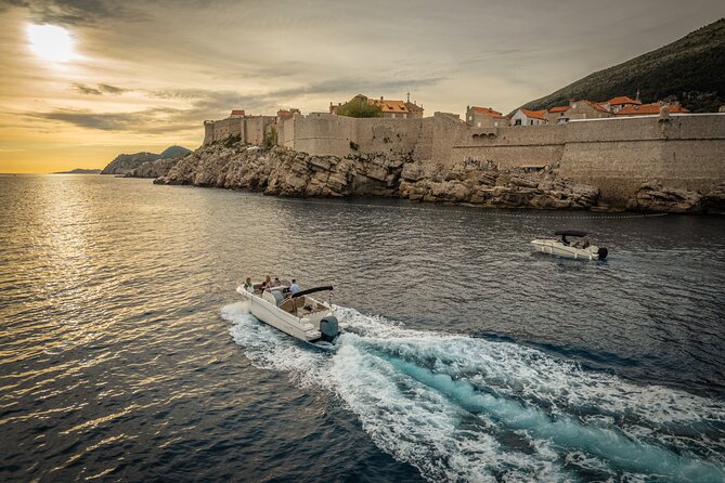 Dubrovnik Sunset Tour By Boat With Local - Lokrum Island and Pigeon’s Cave: Steep Rocks, Big Waves, Quiet Drama